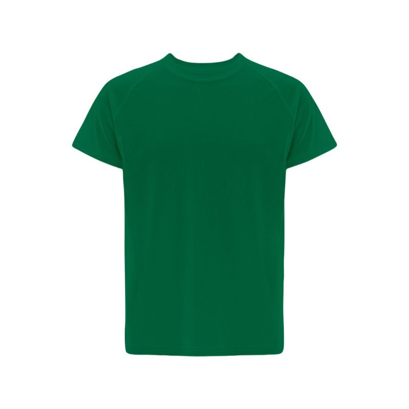 T-Shirts Unissexo 100% Poliester - Verde Kelly, L