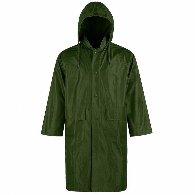 Capa de Chuva em Nylon - Verde Garrafa