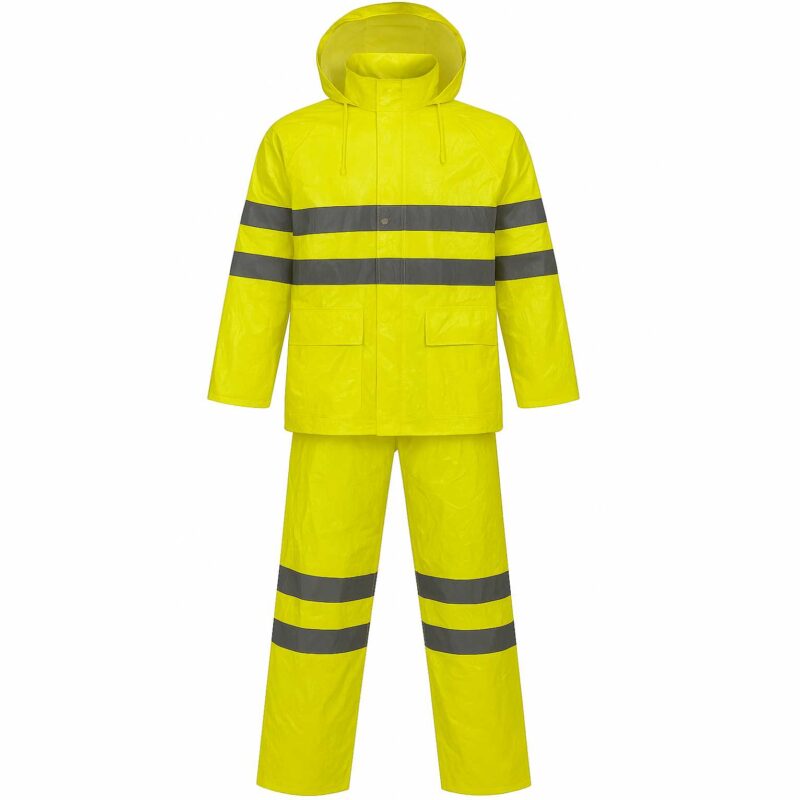 Fato de Chuva em Nylon de Alta Visibilidade