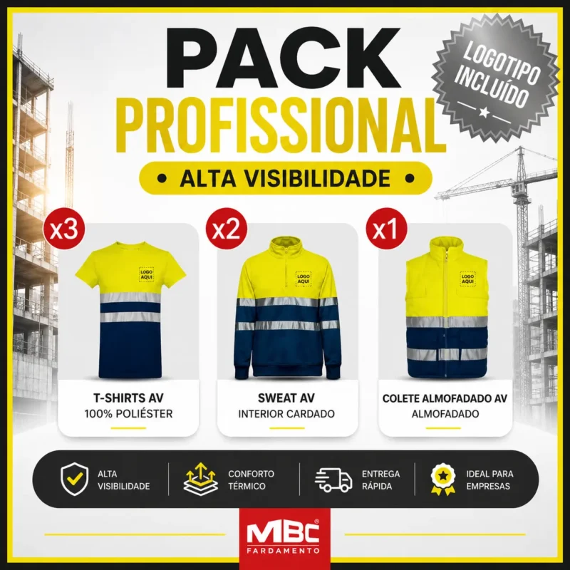 Pack Profissional- Alta Visibilidade