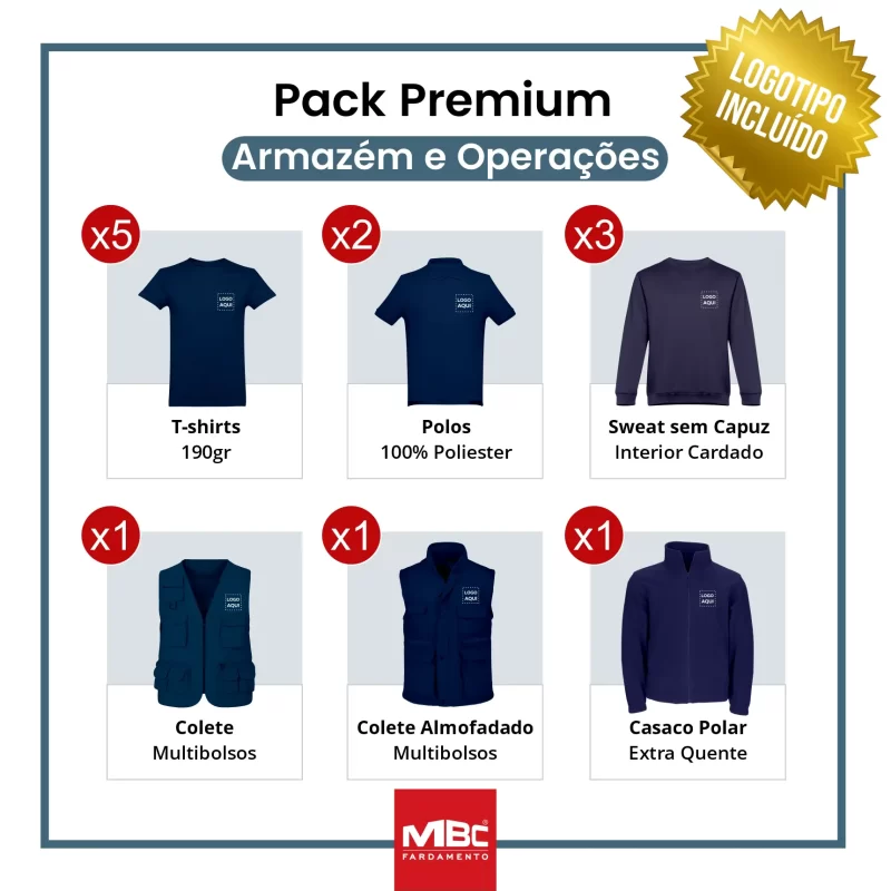 Pack Premium- Armazém e Operações
