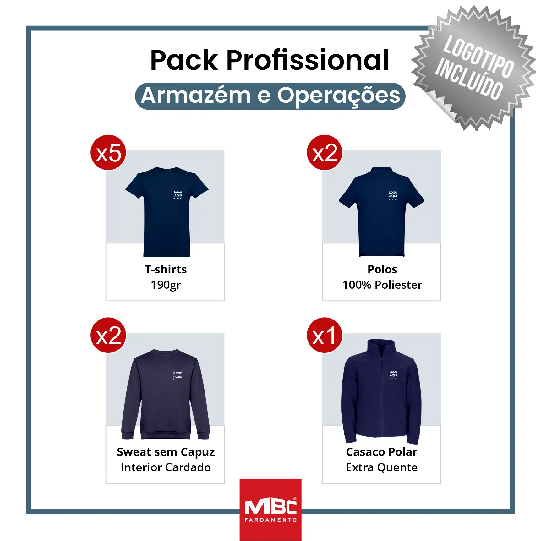 Pack Profissional- Armazém e Operações