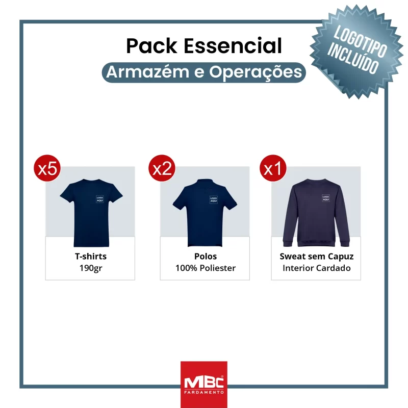 Pack Essencial- Armazém e Operações