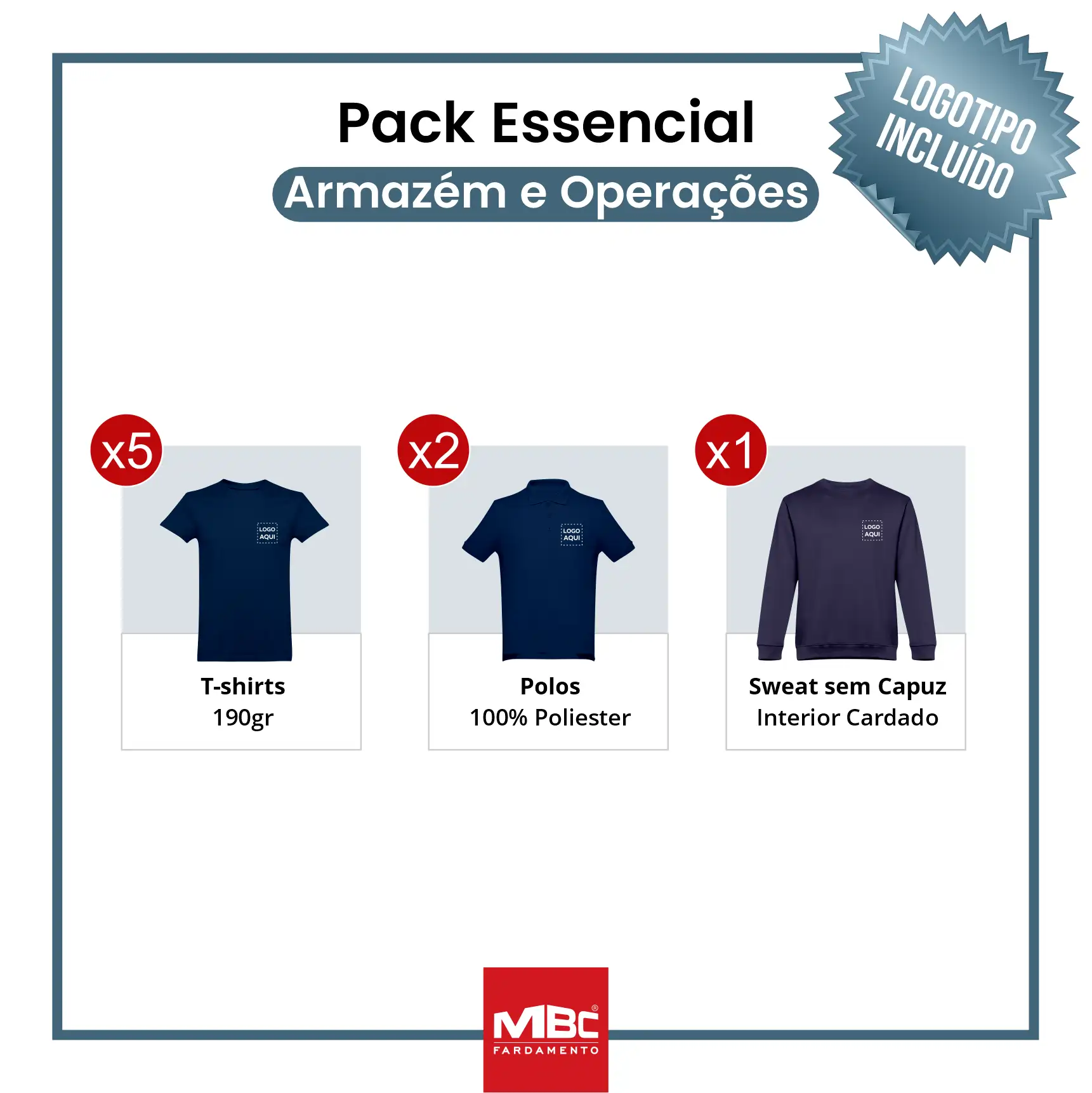 Pack Essencial- Armazém e Operações