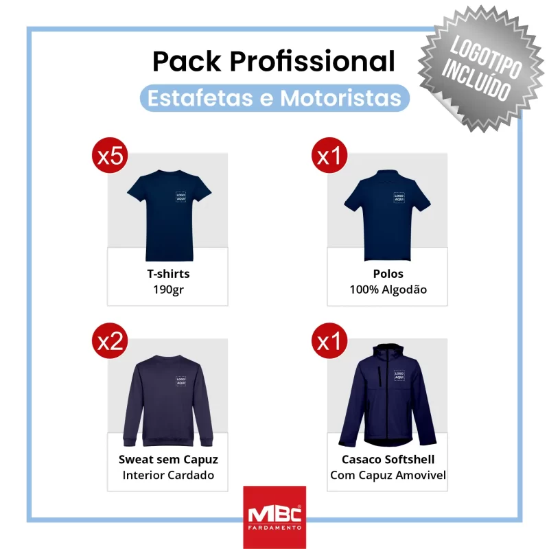 Pack Profissional- Estafetas e Motoristas