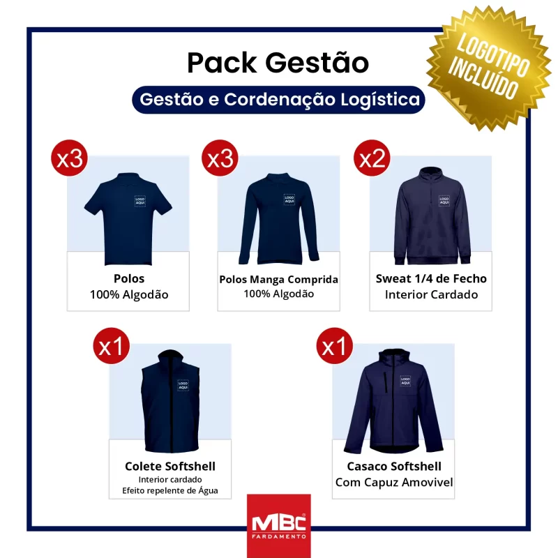 Pack Gestão- Gestão e Coordenação Logística