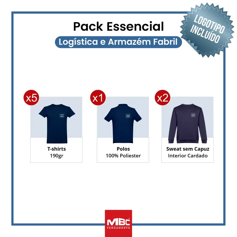 Pack Essencial- Logística e Armazém Fabril