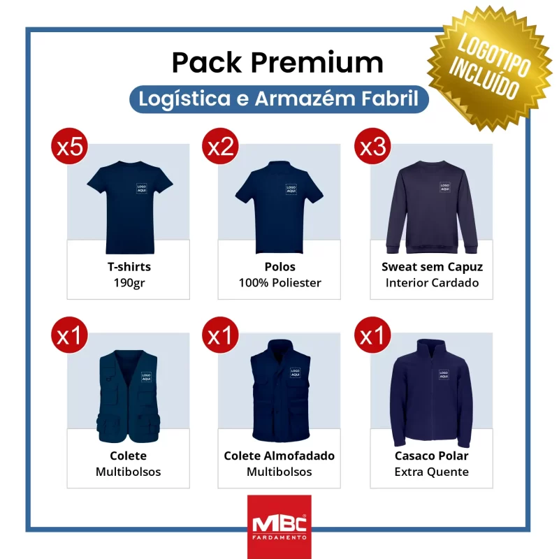 Pack Premium- Logística e Armazém Fabril