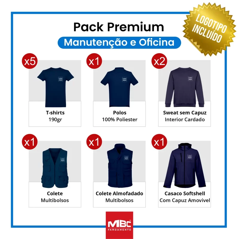 Pack Premium- Manutenção e Oficina