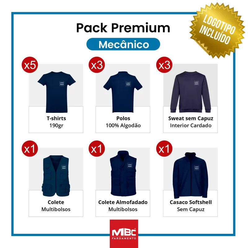 Pack Premium- Mecânico