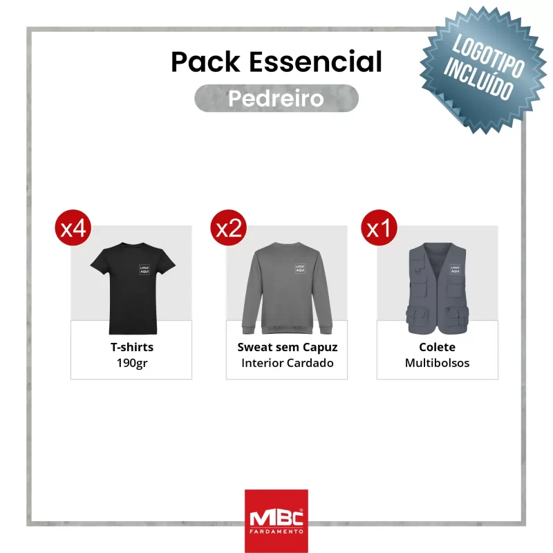 Pack Essencial- Pedreiro