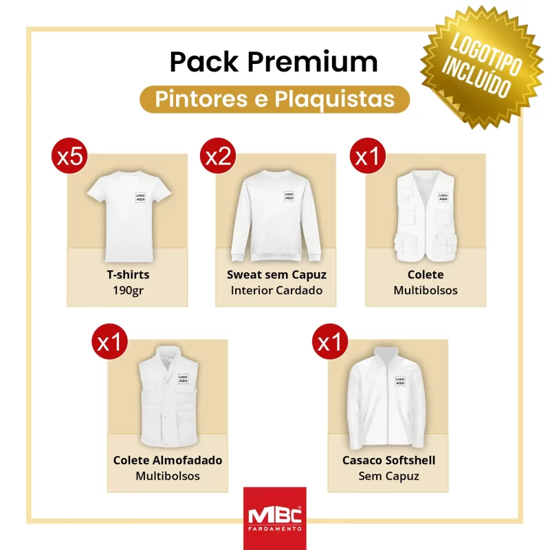 Pack Premium- Pintores e Plaquistas