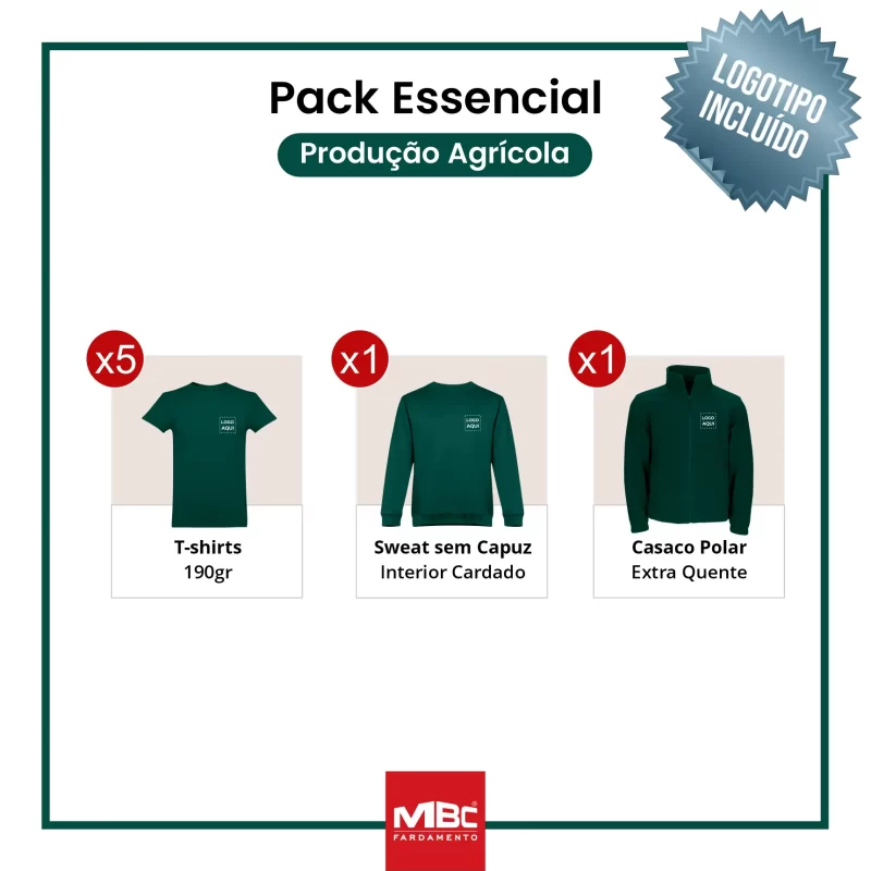 Pack Essencial- Produção Agrícola