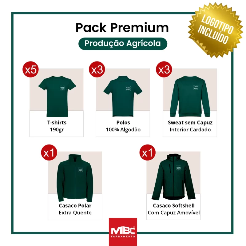 Pack Premium- Produção Agrícola