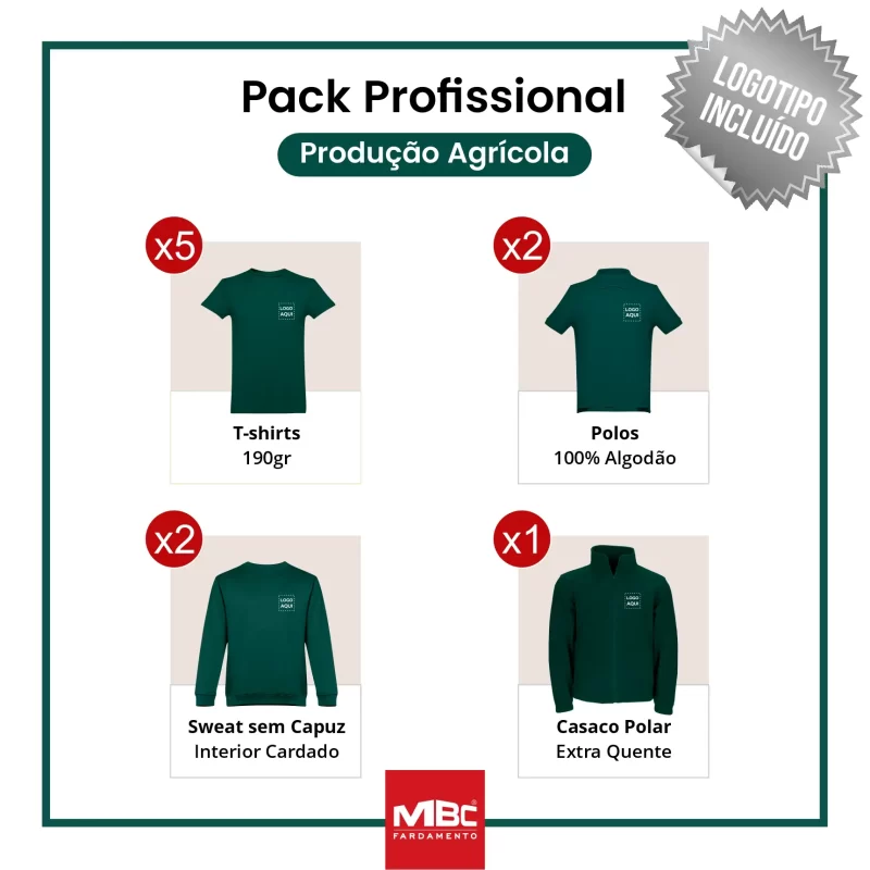 Pack Profissional- Produção Agrícola
