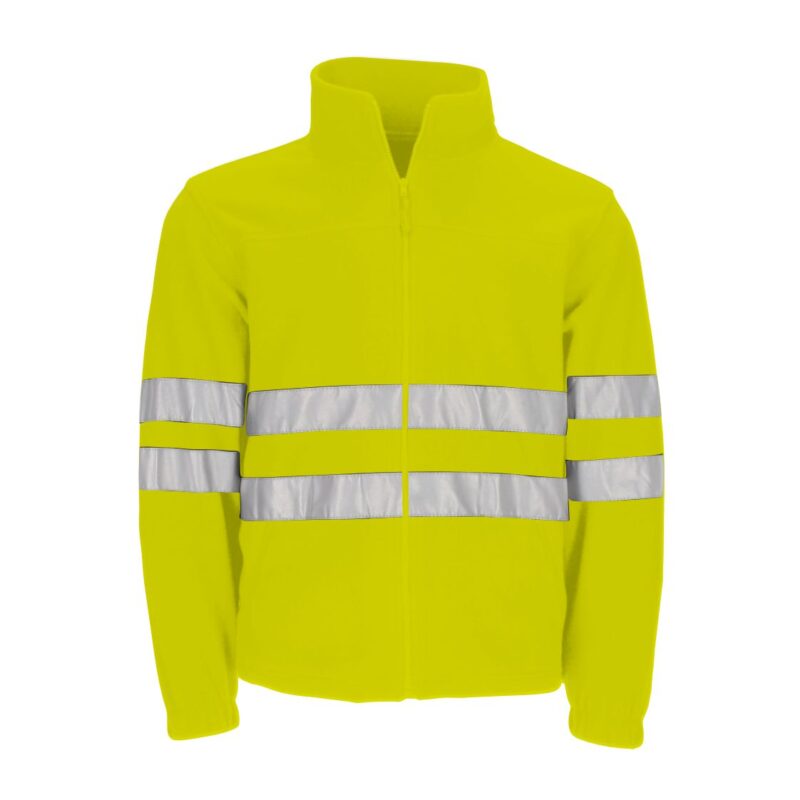 Casaco Polar Alta Visibilidade - Amarelo Fluor