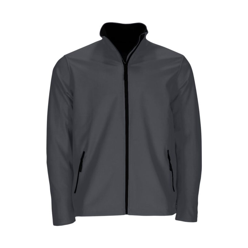 Casaco Softshell Sem Capuz - Cinza Cimento, XL