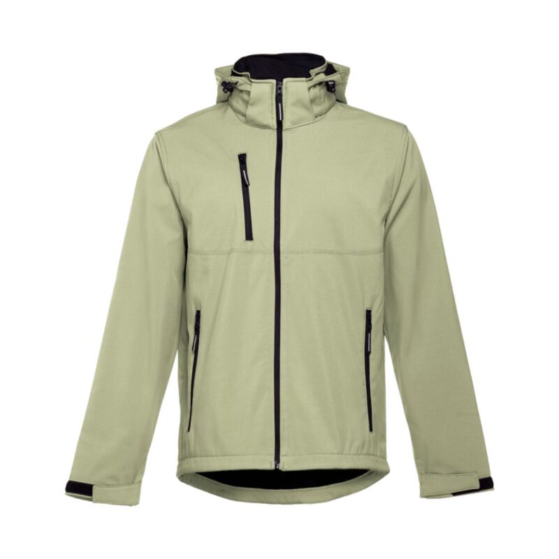 Casaco Softshell Com Capuz Amovível - Tília Pastel, XL