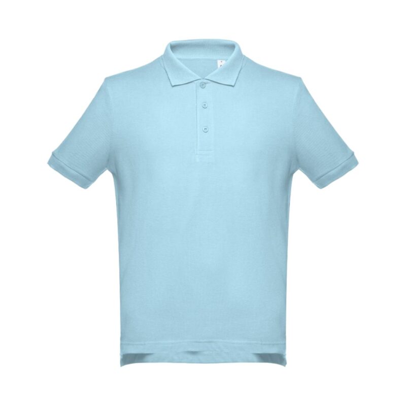 Polos Unissexo 100% Algodão - Azul Claro, 2XL