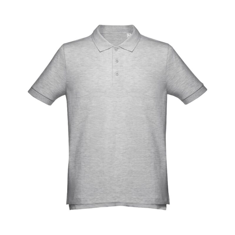 Polos Unissexo 100% Algodão - Cinza Matizado, S