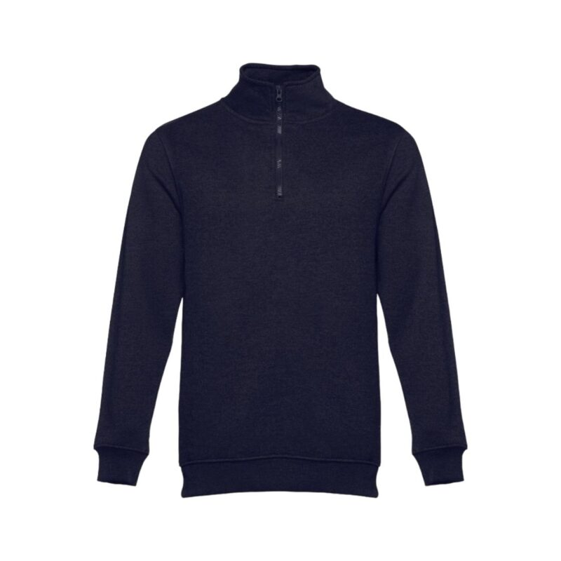 Sweat Com 1/4 Fecho - Azul Marinho