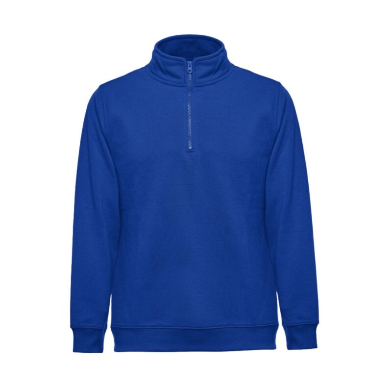 Sweat Com 1/4 Fecho - Azul Real