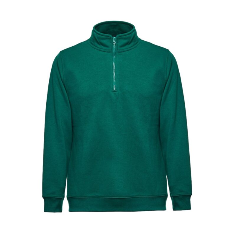 Sweat Com 1/4 Fecho - Verde