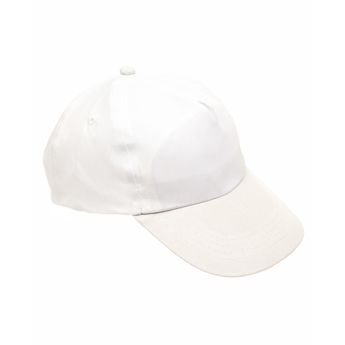 Boné Max-  Gama Económica/Promocional - Branco