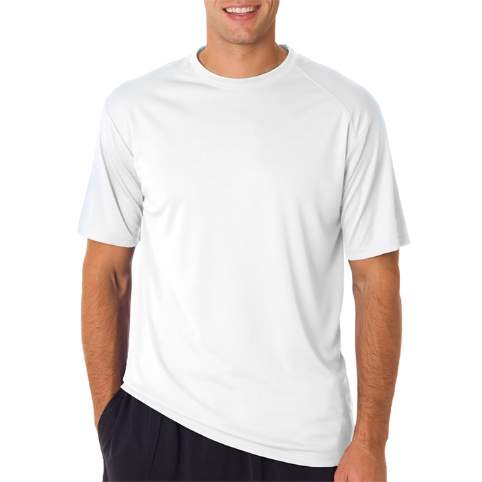 T-Shirts Unisexo 100% Poliester-  Gama Económica/Promocional - Branco
